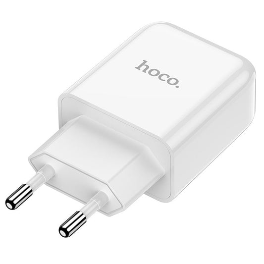 Chargeur Secteur HOCO N2, 10W, 2A, 1 x USB-A, Blanc