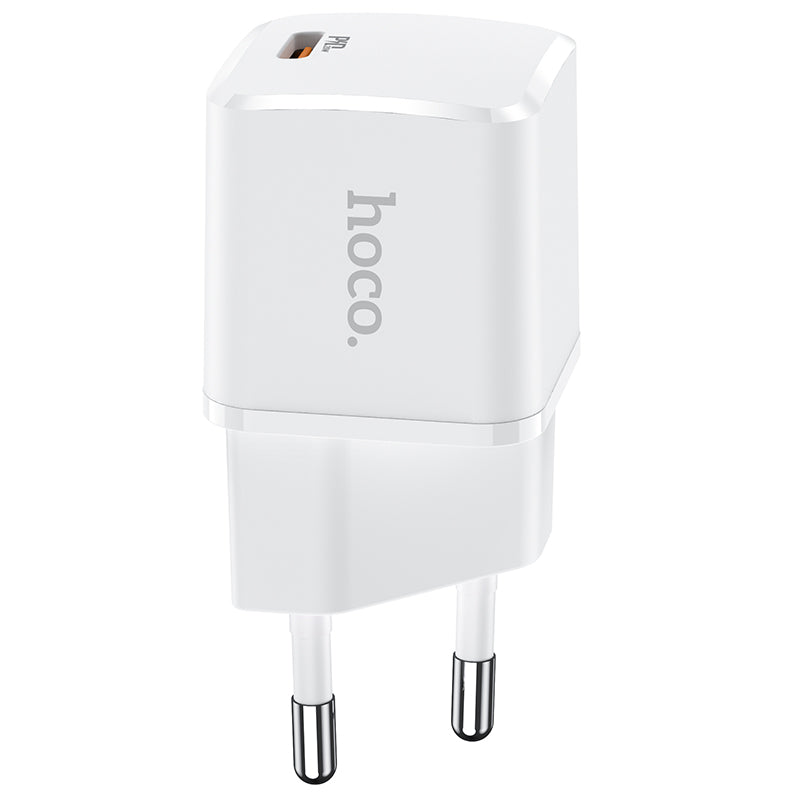 Chargeur réseau HOCO N10, 20W, 3A, 1 x USB-C, blanc