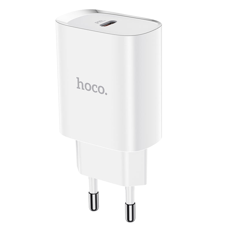 Netwerkoplader HOCO N14, 20W, 3A, 1 x USB-C, Wit