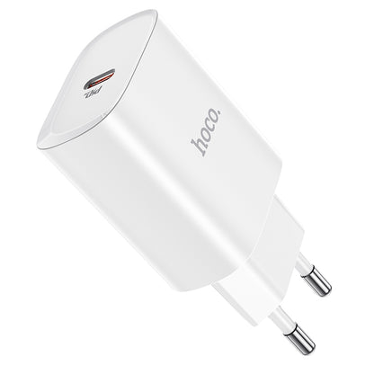 Netwerkoplader HOCO N14, 20W, 3A, 1 x USB-C, Wit