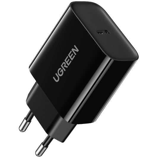 Chargeur réseau UGREEN CD137, 18W, 3A, 1 x USB-C, noir