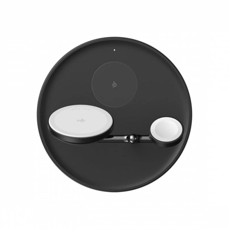 Draadloze Netwerkoplader Anker MagGo 3in1, 25W, 1.67A, Zwart B25M3311