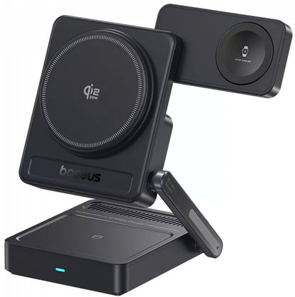Chargeur Secteur Sans Fil Baseus PicoGo AF21 3en1, 35W, Noir E0205402