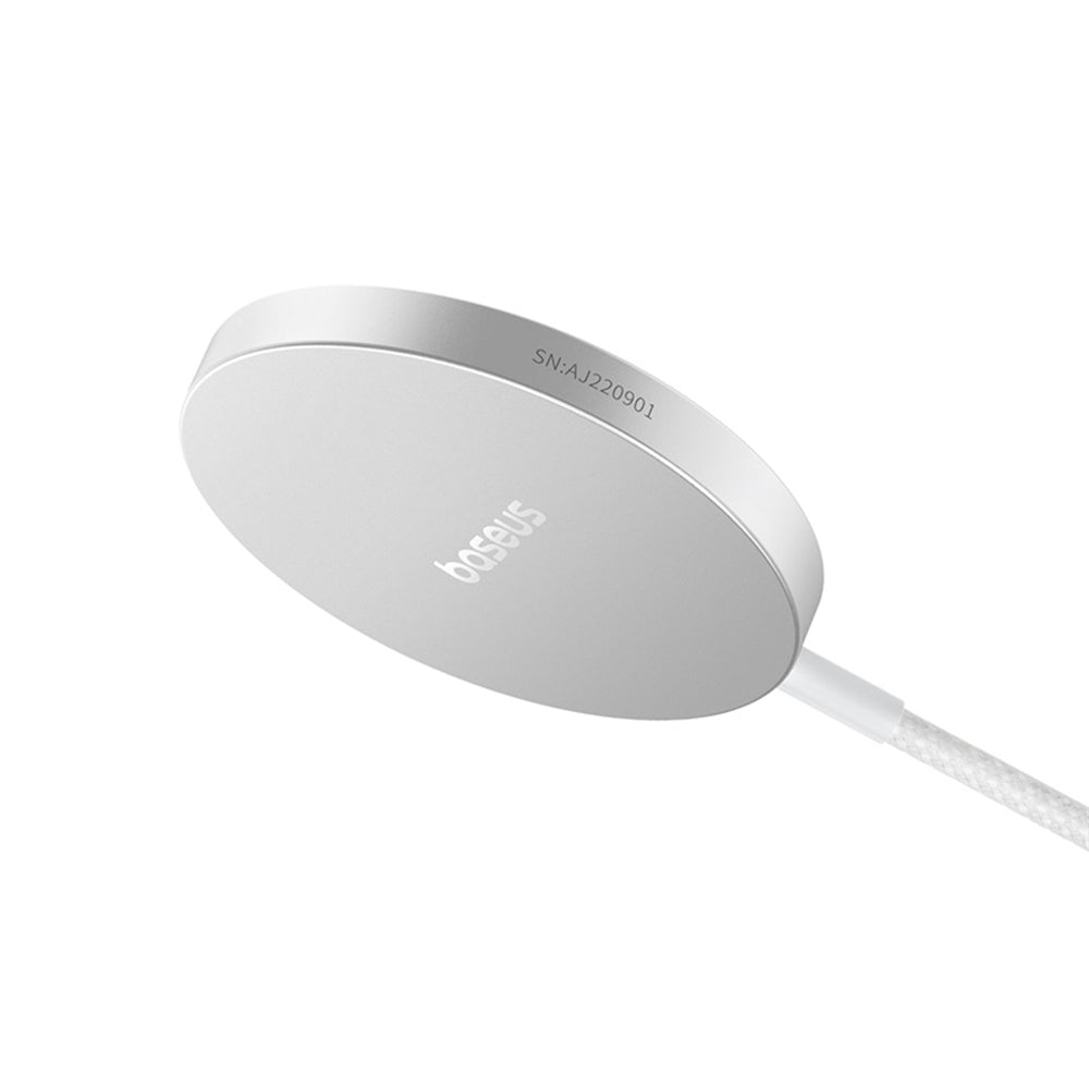 Draadloze Netwerkoplader Baseus Simple Mini4 Air, 15W, 1.67A, Zilver P10278200S11-00