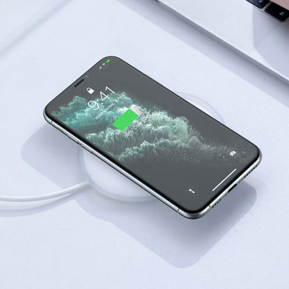 Baseus Jelly Wireless Network Charger, 15W, 1.67A, White WXGD-02