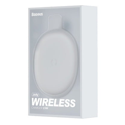 Baseus Jelly Wireless Network Charger, 15W, 1.67A, White WXGD-02