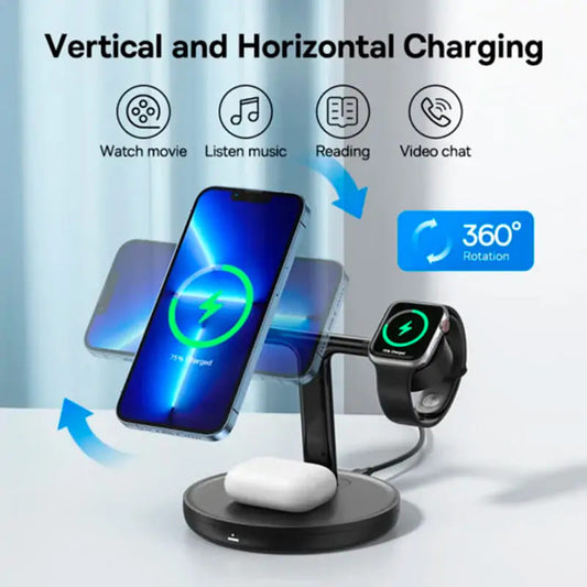 Draadloze Netwerkoplader Baseus Swan 3in1, 20W, 1.67A, P10221302113-Z1