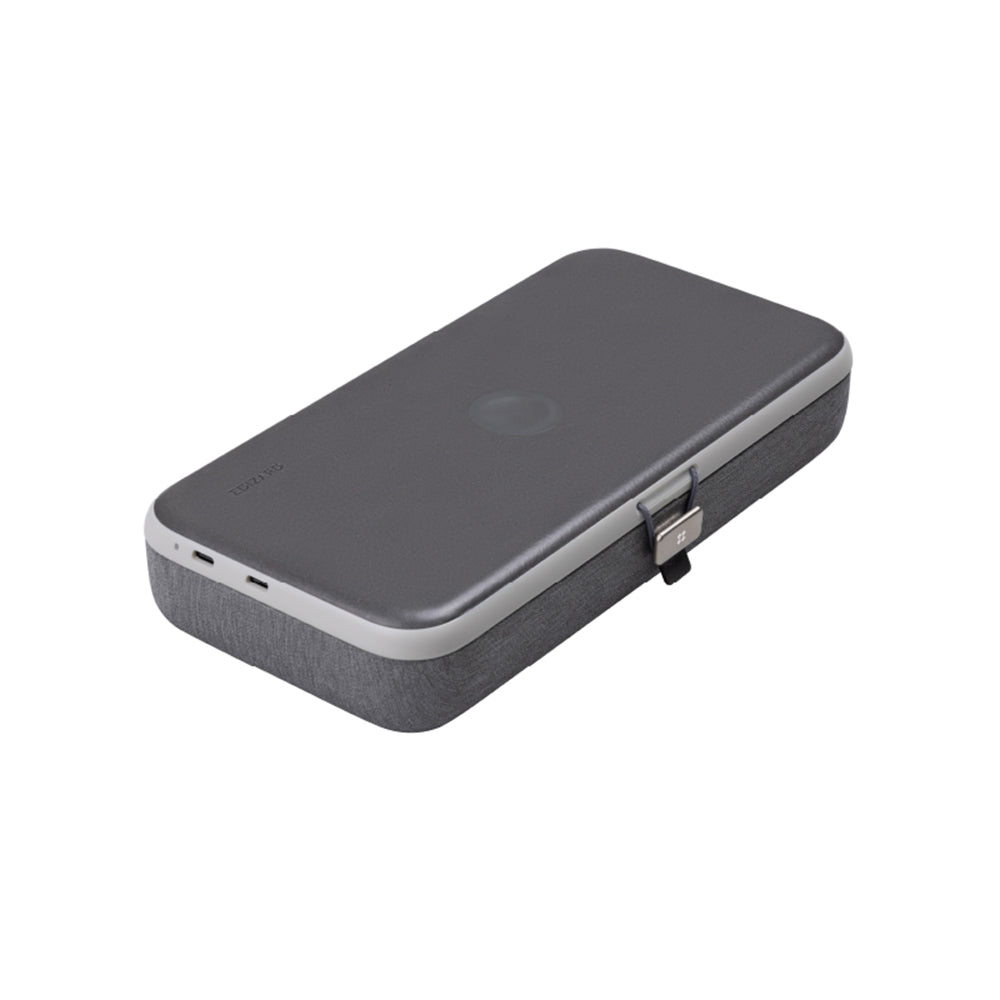 Drahtloses Netzladegerät Edizard PowerCube 3in1, 65W, 3.25A, 1 x USB-C, Grau