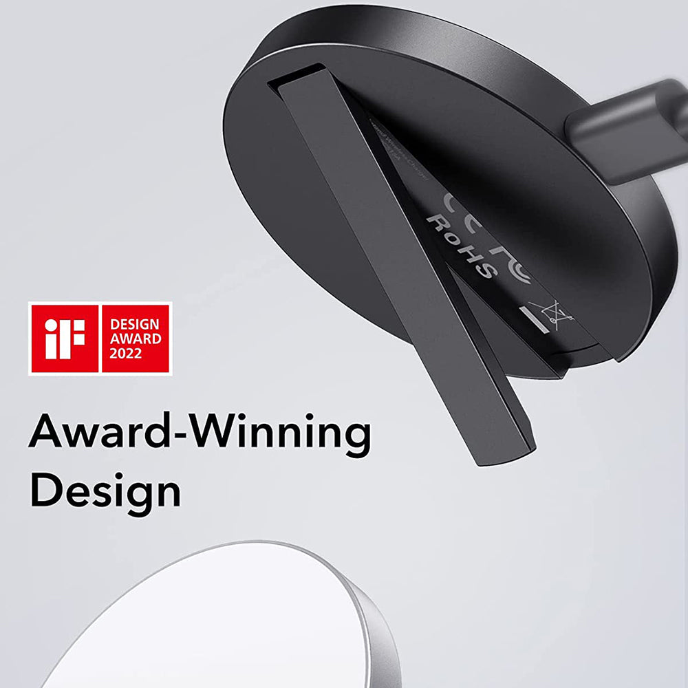 Wireless-Netzladegerät ESR HaloLock, 15W, 1.67A, Weiß