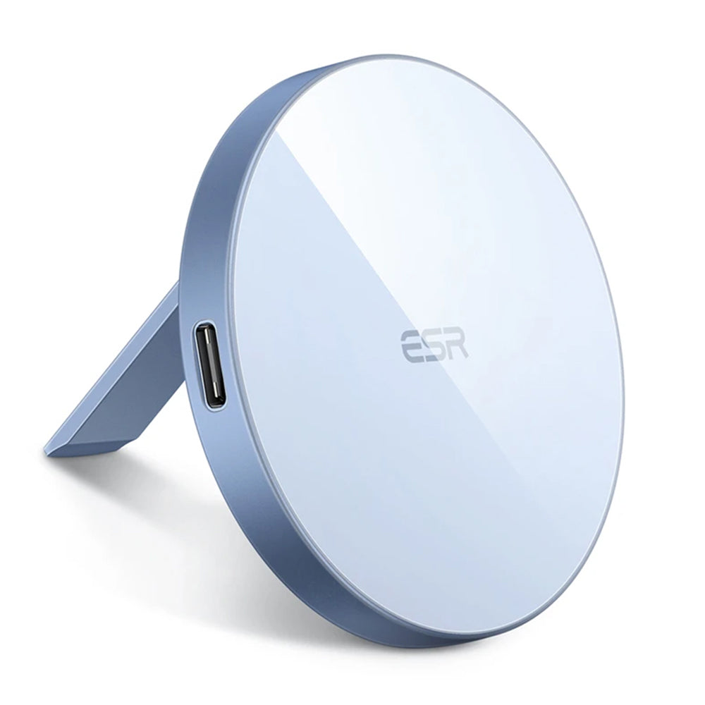 Wireless-Netzladegerät ESR HaloLock, 15W, 1.67A, Blau