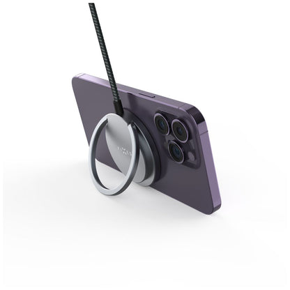 Wireless-Netzladegerät Fixed Ring, 15W, 1.67A, Grau