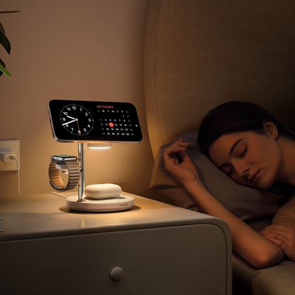 Draadloze Netwerkoplader Joyroom JR-W23 3in1, 15W, 1.67A, Wit