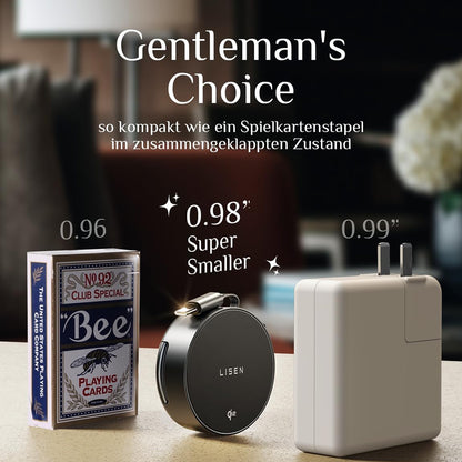 Chargeur Réseau Sans Fil Lisen W103 3en1, 7.5W, 1.1A, Noir YL0324090008