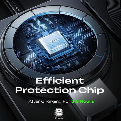 Chargeur Réseau Sans Fil Lisen W103 3en1, 7.5W, 1.1A, Noir YL0324090008