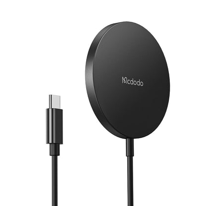 Drahtloses Netzladegerät McDodo CH-4360 Moon, 15W, 1.67A, Schwarz