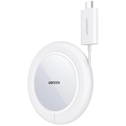 Chargeur Secteur Sans Fil UGREEN CD245 (40123), 15W, 1.67A, Blanc
