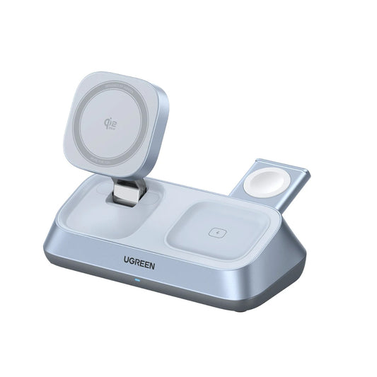 Drahtloses Netzladegerät UGREEN W711 3in1, 25W, 1.67A, Blau