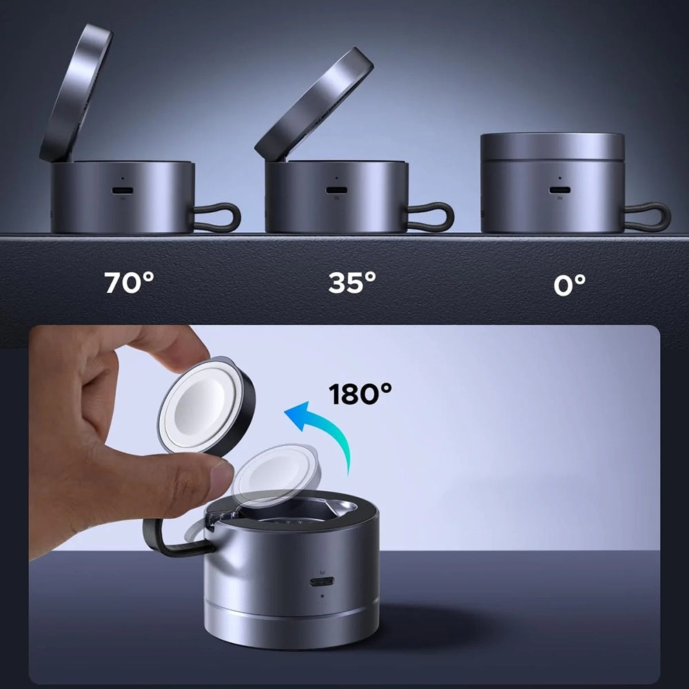 UGREEN W712 (65148) 3in1 Wireless Netzladegerät, 25W, 1.67A, Grau