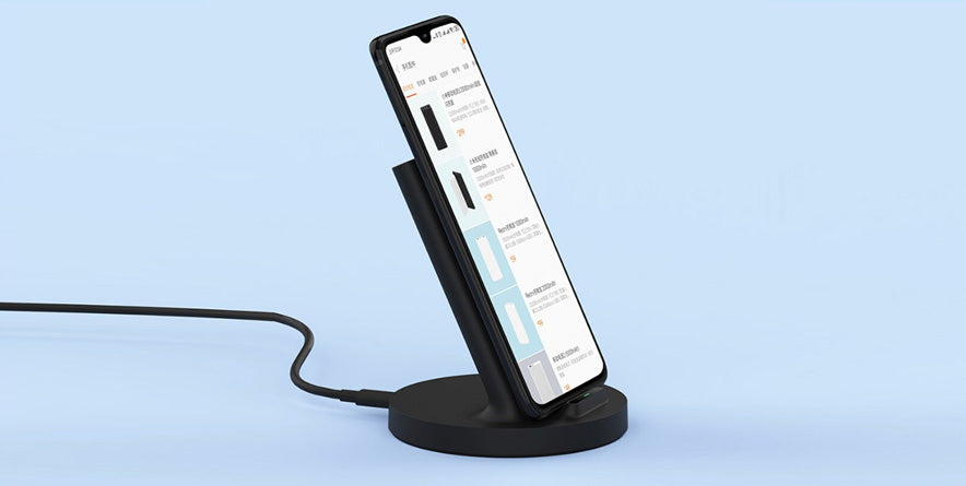 Xiaomi Mi Stand draadloze netwerkoplader, 20W, 1,8A, zwart GDS4145GL