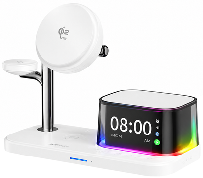 Draadloze Netlader XO Design CX045 3in1, 25W, Wit