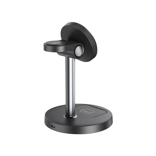 Drahtloses Netzladegerät XO Design CX038 3in1, 15W, 1.67A, Schwarz