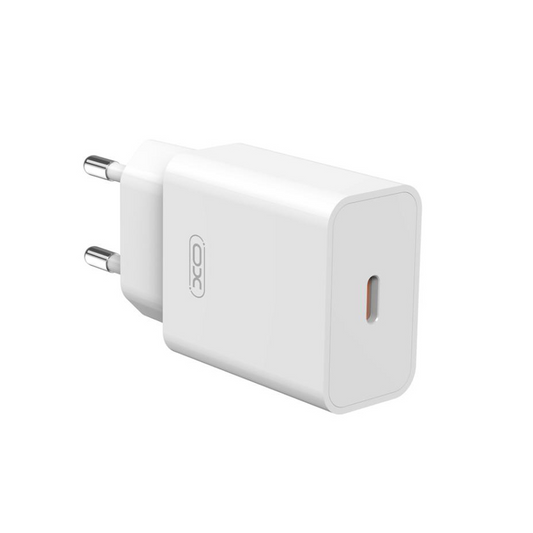 Netzladegerät XO Design L126, 20W, 3A, 1 x USB-C, Weiß