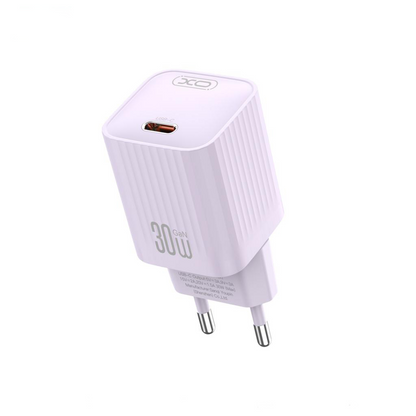 Netzteil XO Design L148, 30W, 3A, 1 x USB-C, Lila