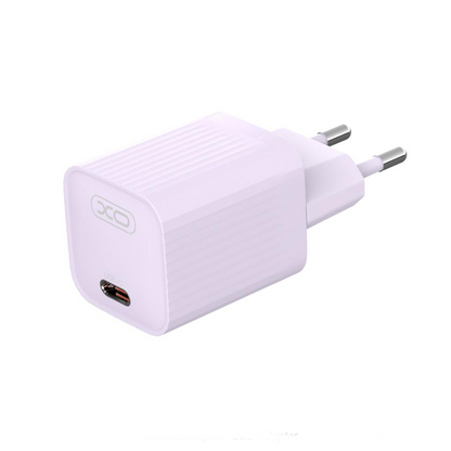 Netzteil XO Design L148, 30W, 3A, 1 x USB-C, Lila