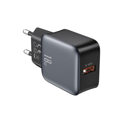 Netwerkoplader XO Design L152, 18W, 3A, 1 x USB-A, Zwart