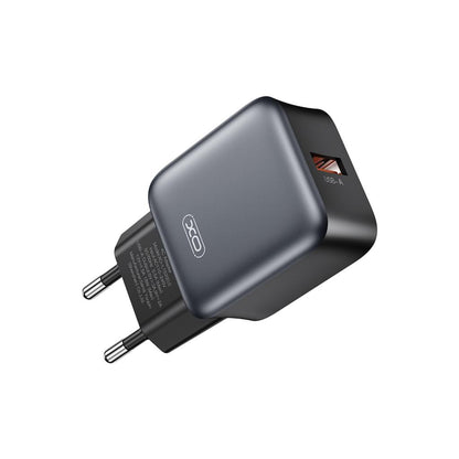 Netwerkoplader XO Design L152, 18W, 3A, 1 x USB-A, Zwart