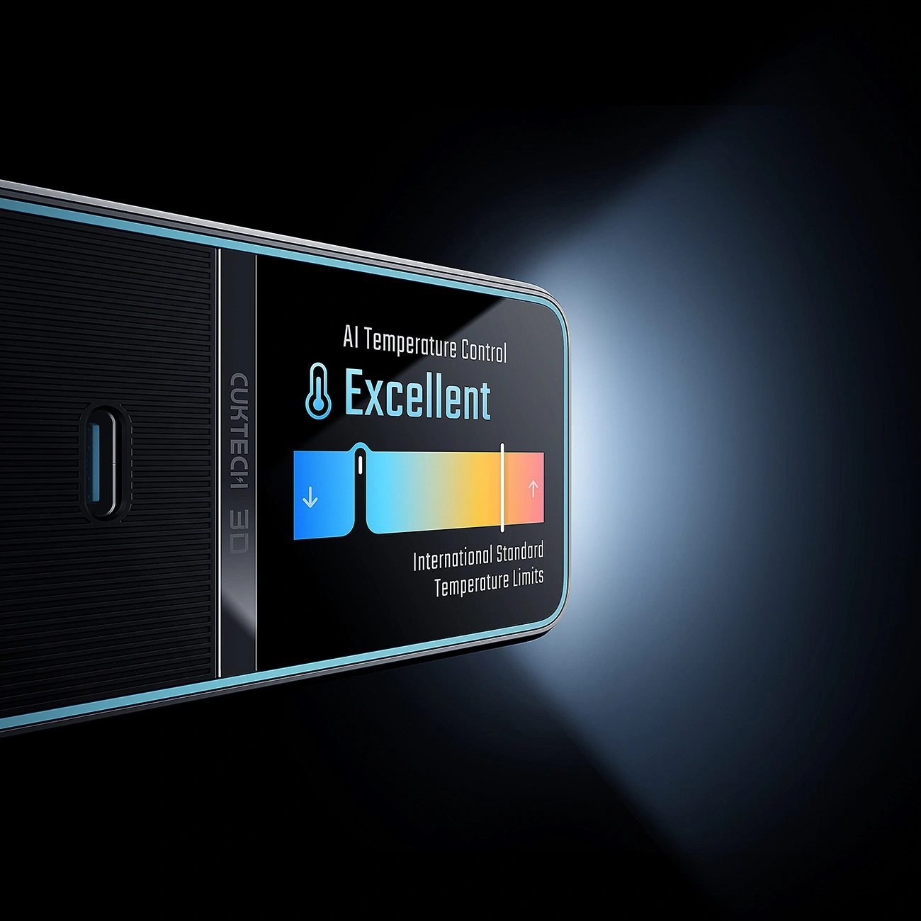 Ladegerät Station Cuktech TA3005U, 300W, 1 x DC - 1 x USB-A - 3 x USB-C, Grau