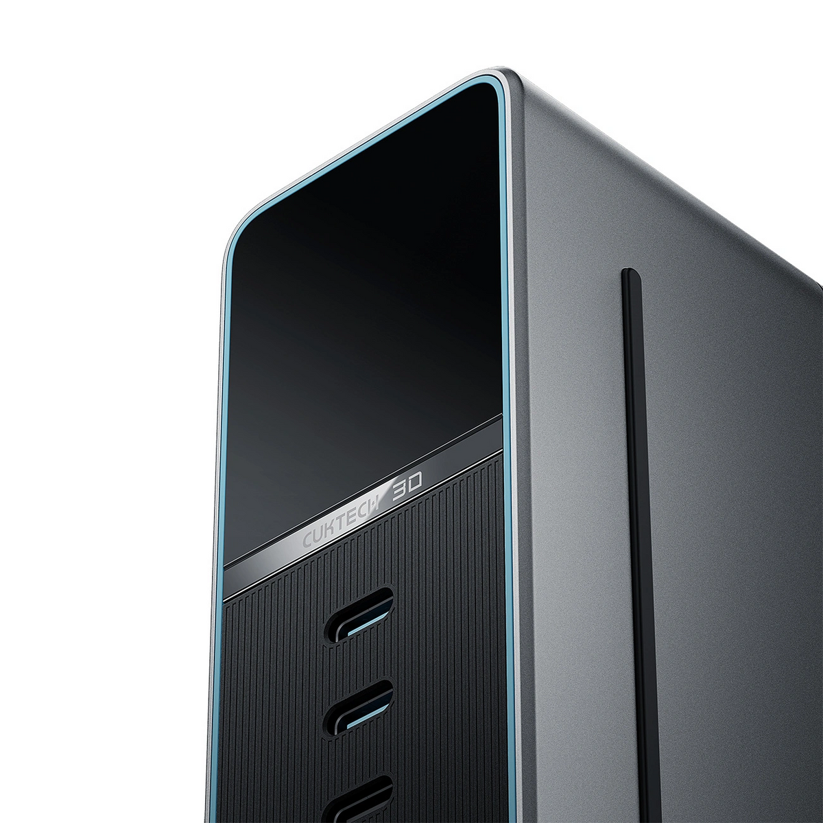 Ladegerät Station Cuktech TA3005U, 300W, 1 x DC - 1 x USB-A - 3 x USB-C, Grau