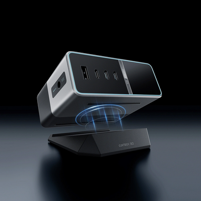 Ladegerät Station Cuktech TA3005U, 300W, 1 x DC - 1 x USB-A - 3 x USB-C, Grau
