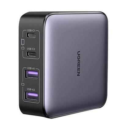 Chargeur Station UGREEN CD327 Nexode, 65W, 3.25A, 2 x USB-A - 2 x USB-C, Noir