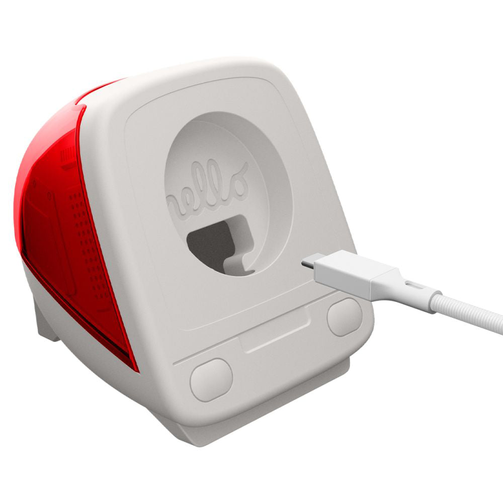 Support Spigen C1 Classic pour Chargeur Sans Fil Apple Watch Series, Rouge