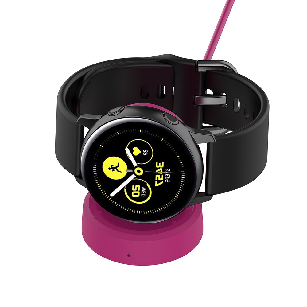 Wireless-Ladegerät Techsuit TSC3 für Samsung Galaxy Watch Series, USB-A, Schwarz