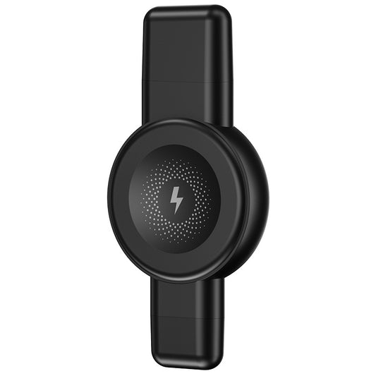 Wireless-Ladegerät XO Design CX026 für Apple Watch Series, USB-A / USB-C, Schwarz