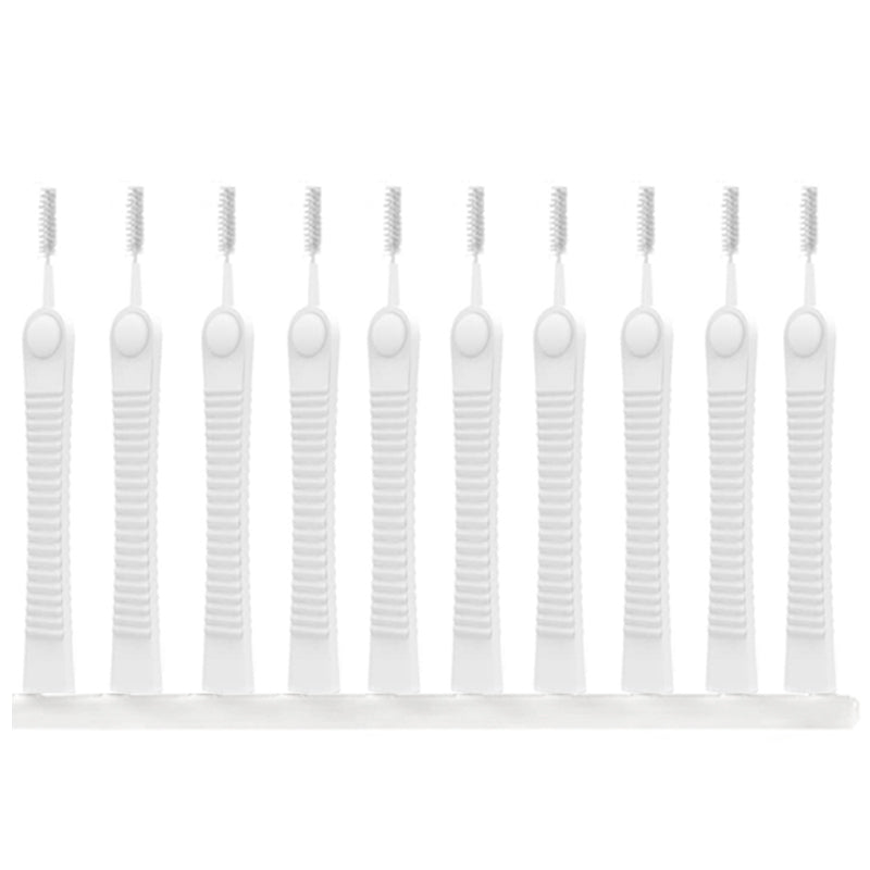 Outil de nettoyage OEM pour port d'alimentation / orifices buzzer, Lot de 10 pièces, Blanc