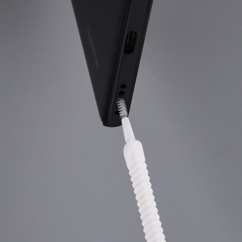 Outil de nettoyage OEM pour port d'alimentation / orifices buzzer, Lot de 10 pièces, Blanc