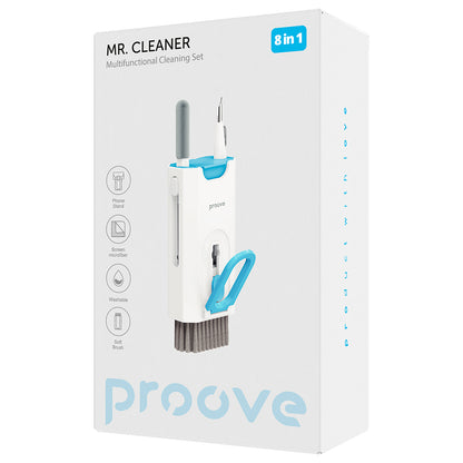 Instrument de nettoyage Proove Mr.Cleaner, 8 en 1, Blanc