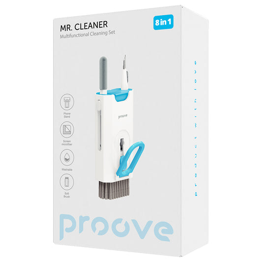 Reinigingsinstrument Proove Mr.Cleaner, 8in1, Wit