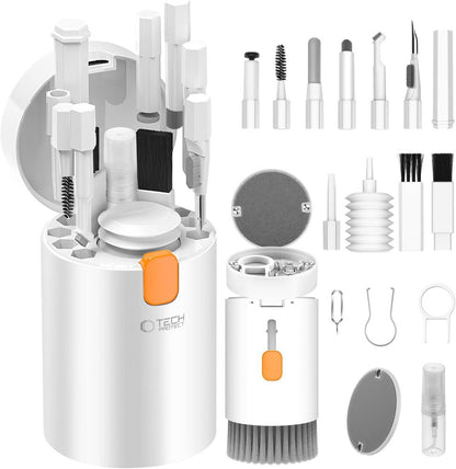 Reinigungswerkzeug Tech-Protect CS01, 20in1, Weiß