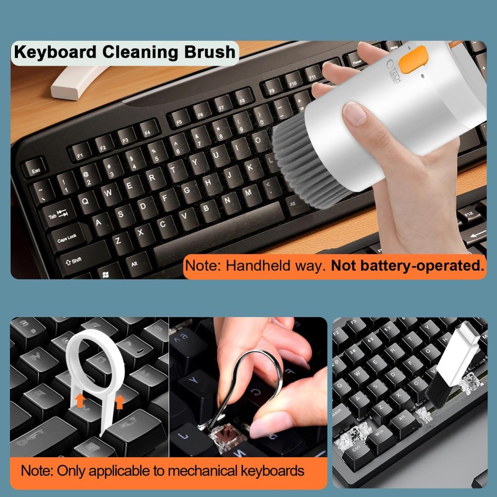 Reinigungswerkzeug Tech-Protect CS01, 20in1, Weiß