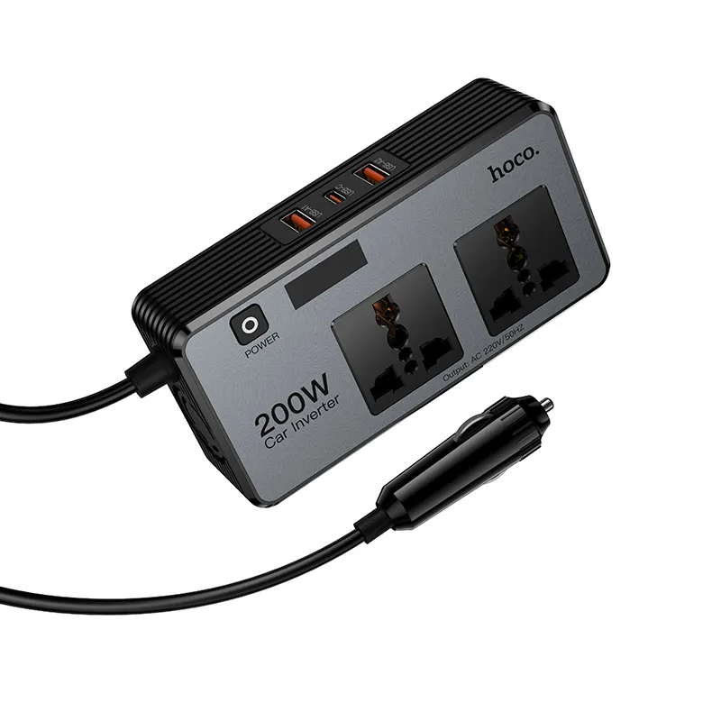 Inverseur électrique automobile HOCO Z66, 200W