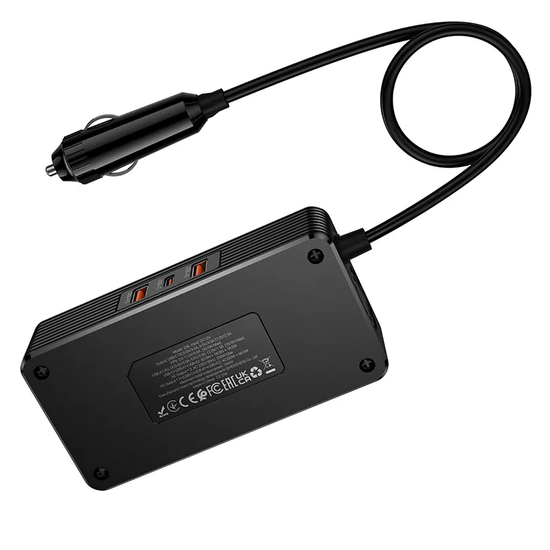 Inverseur électrique automobile HOCO Z66, 200W