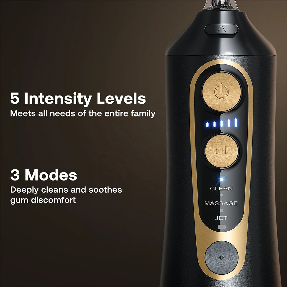 Bitvae C6 Oral Irrigator, Black Gold