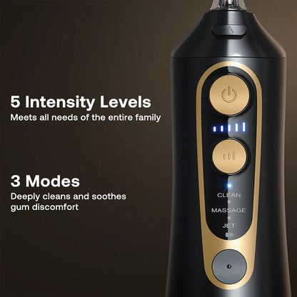 Bitvae C6 Oral Irrigator, Black Gold