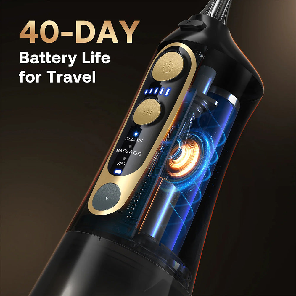 Bitvae C6 Oral Irrigator, Black Gold