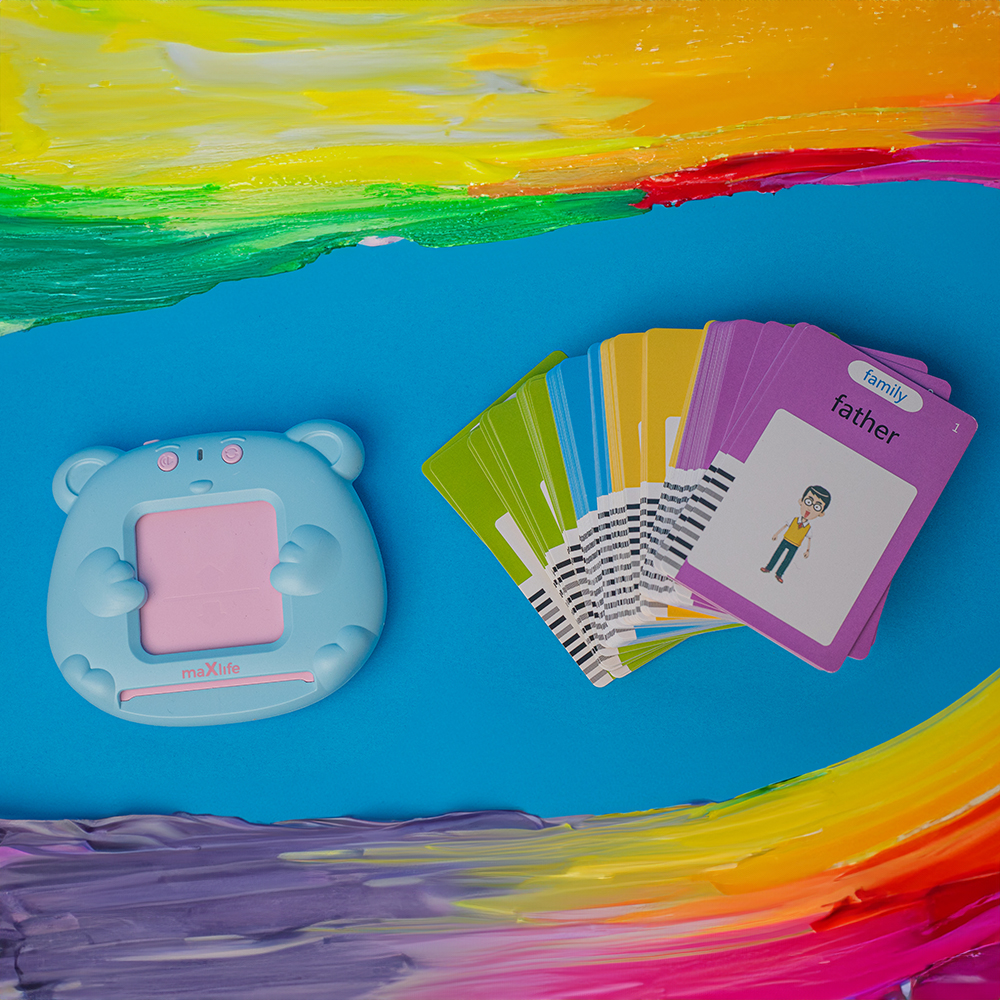 Educatief speelgoed MaXlife MXLD-100 voor het leren van Engelse woorden, Blauw