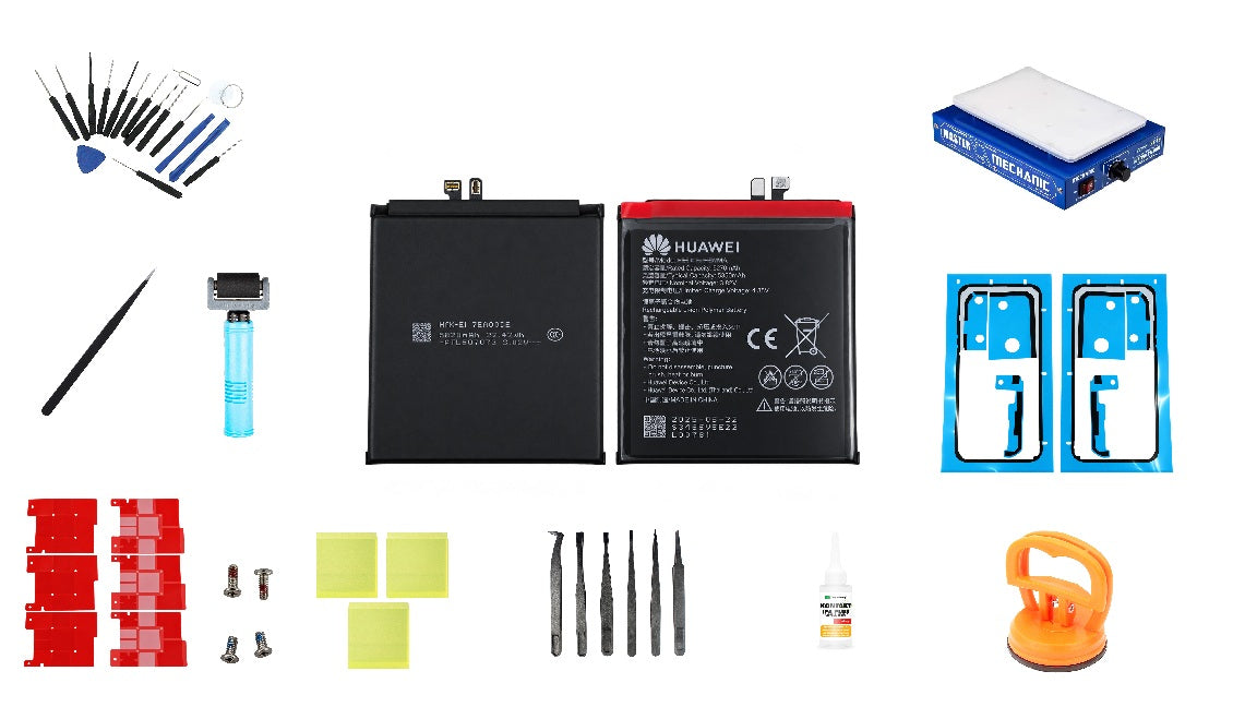 Kit batterie Huawei Pura 90s Pro Max Service Pack et outils de réparation dédiés